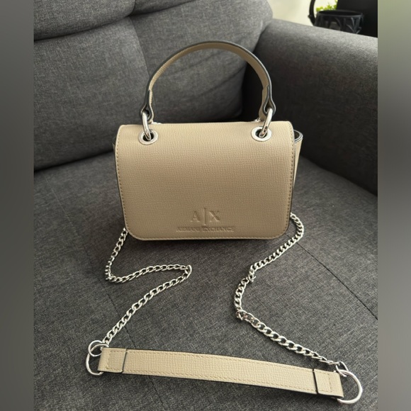 Armani Exchange Small AX Debossed Crossbody Bag - Picture 5 of 8